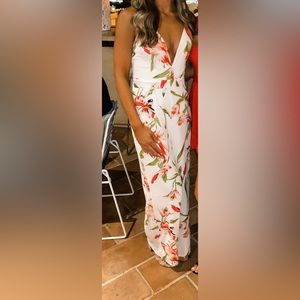 Superdown Floral Jumpsuit